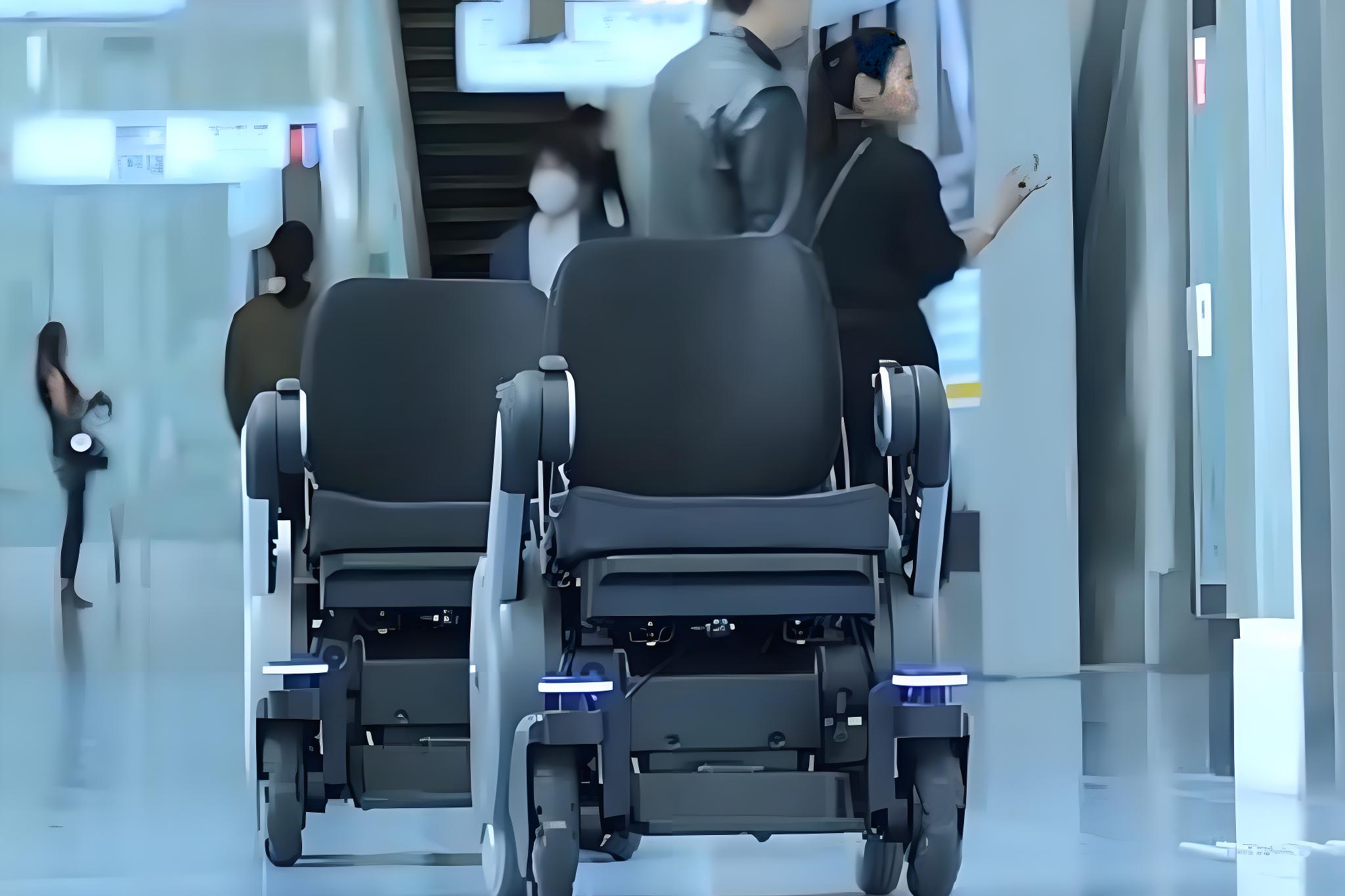 What are the differences between an intelligent wheelchair and a regular wheelchair