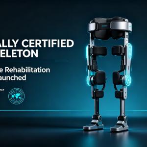 Lightweight Upright Exoskeleton Walking Device Secures Medical Device Certifications Globally, A New Solution for Home Rehabilitation