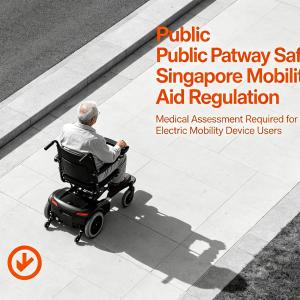 Singapore Rolls Out New Rules: Medical Assessment Required for Mobility Aids on Public Pathways to Enhance Public‑Space Safety