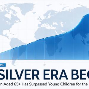 Global Demographic Reversal: 65+ Population Surpasses Young Children