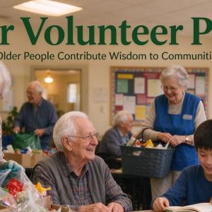 Global Rise of Silver Volunteering: Seniors Share Experience to Give Back