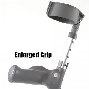 Adjustable disabled Patient Elderly pad and hand Medical Cane Underarm Crutches crutch Aluminum Alloy buoyancy stainless
