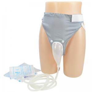 Urine Bag Shorts Reusable Male Urinal Bags Silicone Urine Funnel Pee Holder Collector with Catheter For Old Men Bedridden