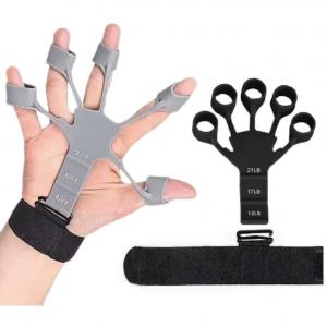 Finger Rehabilitation Hand Grip Set Training Arm Strength Fitness Wrist Strength Adjustable Count R-type Spring Grip