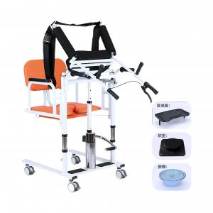 Popular l Move Toilet Wheelchair Nursing Elderly Patient Transport Lift Transfer Chair for HomeBathroom Disabled Adult