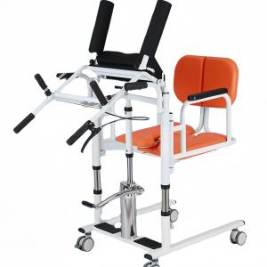 Lift Transfer Patient Chair Wheelchair Hydraulic Moving Machine Nursing Rehabilitation Commode for Disabled Elderly Bathroom