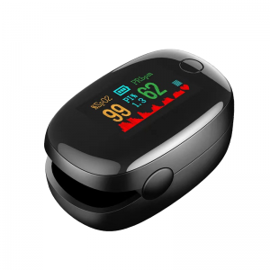 LH9A Portable Fingertip Pulse Oximeter with Accurate TFT Screen Monitor Electric Blood Oxygen Meter Device