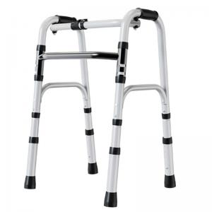 Factory price folding mobile frame for disabled adults aluminum walking aid Wholesale Bulk order OEM ODM Factory direct Made in china manufacturers suppliers Free Sample Customized Pricelist quotation