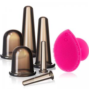 High transparency silicone cupping set for household vacuum pressing cup massage food grade rehabilitation treatment supplies