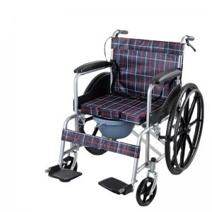 China Factory Sale aluminum Light Weight Manual wheelchair Portable wheelchair Manual 16 Inch Seat