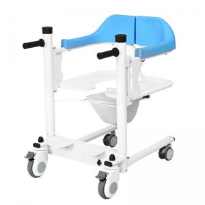 Toilet Seat Elderly Mobility Transfer Chair Disabled Medical Transport Chair