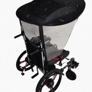 Easy Installation Use Cheap Price Wheelchair Wheel Chair Sunshade Sunlight Rain Protection Cover Umbrella
