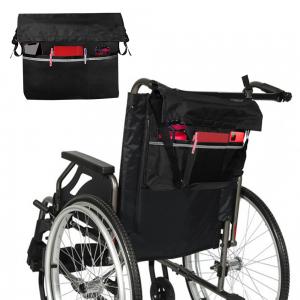 Large Capacity New Wheelchair Backpack Convenient Wheelchair Storage Bag for Rehabilitation Therapy Supplies