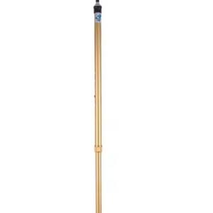 Wholesale Retractable Foldable Climbing Crutch Aluminum Alloy Stick for Hiking Walking Camping Durable Rubber for Mountain