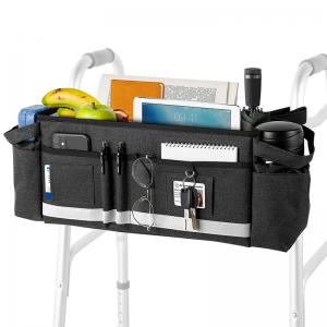 Multicolor Hanging Walker Bag for Elderly Wheelchair Rehabilitation Thermal Storage Supplies for Therapy