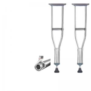 Adult Non-Slip Rehabilitation Crutch Walker Thickened Medical Crutch for Fracture Underarm Medical Supplies for Therapy