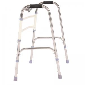 Adjustable Power Foldable Rollator Walker for Elderly Adults Handicap Mobility Aids Rehabilitation Therapy Supplies for Walking