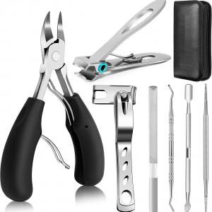 7-Piece Stainless Steel Nail Wrench and Nail Clippers Pedicure Set Product for Rehabilitation Therapy Supplies