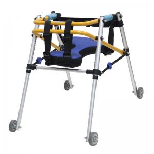 Adults Walker Medical Equipment Walkers Double Folding Aluminium Rollator Upright Walker For Adults The Elderly