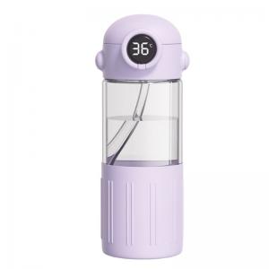 Portable smart warm water cup for elderly straw glass gravity ball for maternity graduation smart rehabilitation treatment supplies