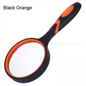 10x HD magnifying glass optical white glass lens anti-fall plastic elderly reading handheld 10x rehabilitation treatment supplies