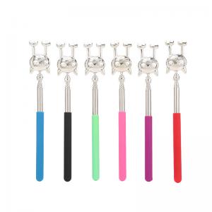 10PCS itch scraper three-section stainless steel retractable unsolicited scraper rake retractable scraper