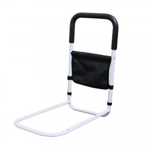 Hot Sale Dual-Bar Adjustable Metal Bed Assist Rails Seniors Safety Side Padding Guard Adults Rehabilitation Therapy Supplies