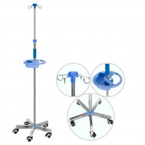 Best-selling Medical IV Pole Stand Adjustable Infusion Stand Convenient and Durable Drip Stand