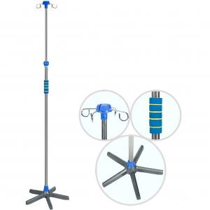 Best-selling Medical IV Pole Stand Adjustable Infusion Stand Convenient and Durable Drip Stand