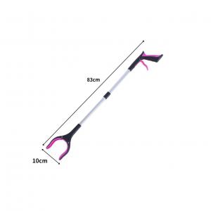 Grabber tool 360 rotating head wide claw 32 foldable light garbage claws for elderly pickup help mobile assistance