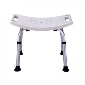 Adjustable Plastic Commode Wheelchair for Elderly and Disabled Bathing Shower Bath Toilet Chair Seat Bathroom Safety Equipment