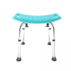 Portable Elderly Shower Bath Toilet Chair Seat with Adjustable Armrests Cross Folding Flip Bathing Equipment Bathroom Safety