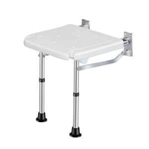 Hot Sale Lightweight Aluminum Shower Chair Height Adjustable for Bathroom Use for Rehabilitation Therapy