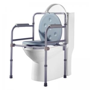 Folding Commode Shower Chair Bedpan Home Care Health Care Toilet Commode Chair Rehabilitation Therapy Supplies Wheelchair