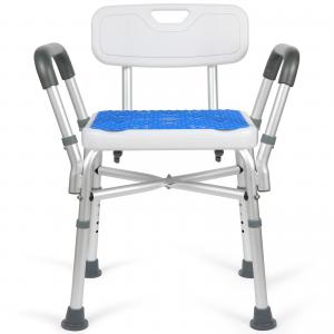 Safety Portable Restroom Chair Height Adjustable Patient Toilet Chair Aluminum Toilet Seats For Elderly