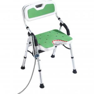 shower bath toilet chair Seat price for the elderly Removable Comfortable on-slip pad Sale Round Stool Aluminum disabled Bathtub