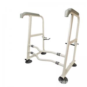 Toilet Bathroom Safety Rail for Elderly Adjustable Frame Hand Disabledgrab Wall Bathe Flip Arm U Shape Bar Nonslip Support Bars