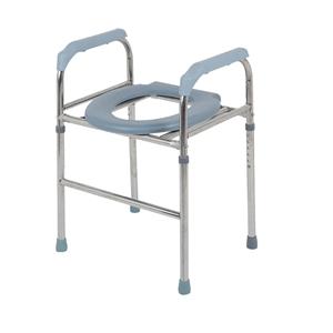 Adjustable Bathroom Safety Rail for Elderly and Handicapped Foldable Elderly Frame with Flip Armrest for Bathing and Toileting