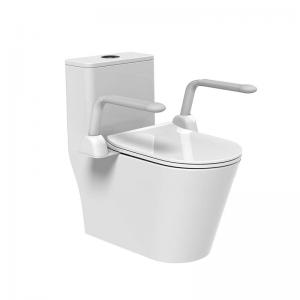 Toilet Safety Handrail for Elderly Disabled Punch-Free Armrest Railing to Assist in Standing Rehabilitation Therapy Supplies