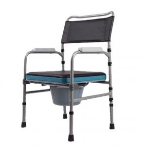 Factory direct sales of elderly shower toilet chair with weight loss weapons bathroom safety equipment for home hospital