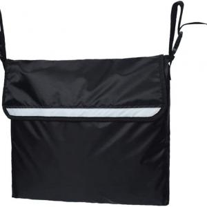 Large Capacity Wheeled Electric Wheelchair Storage Bag Hanging Back Storage Bag for Wheelchairs Rehabilitation Therapy Supplies