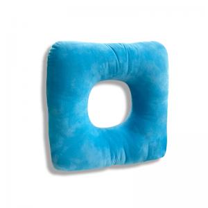 JYM Portable Air-Filled Inflatable Donut Cushion Seat Butt Hemorrhoid Pillow for Pressure Relief of Tailbone Pain for Chair Use