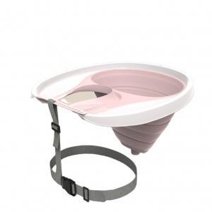Inflatable shampoo basin is equipped with built-in pillows, 0.25mm emergency care bed, disabled elderly and pregnant women bed