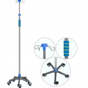 Best-selling Medical IV Pole Stand Adjustable Infusion Stand Convenient and Durable Drip Stand