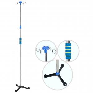 High Quality Factory Cheap Price Adjustable Infusion Pole Stand with Good Price for Hospital and Home Use IV Stand