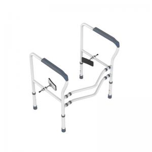 Elderly toilet bathroom safety railing adjustable frame hand disable wall grabbing bath suitable support bathroom rack foldable