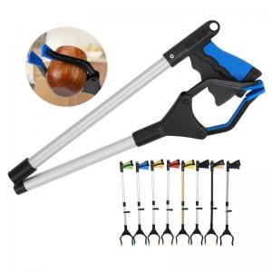 Grabber tool 360 rotating head wide claw 32 foldable light garbage claws for elderly pickup help mobile assistance