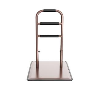 Hot Sale Dual Bar Adjustable Metal Bed Assist Rail Seniors Safety Pad Guard for Adults and Elderly Home Rehab Therapy Supply Oem