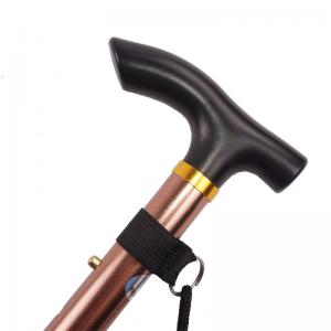 Manufacturer direct sale intelligent crutches multi-functional aluminum disabled four-legged crutches with Mp3 radio Wholesale Bulk order OEM ODM Factory direct Made in china manufacturers suppliers F