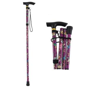 Outdoor camping hiking adjustable 3-section telescopic walking stick EVA handle material short long mountaineering staff Wholesale Bulk order OEM ODM Factory direct Made in china manufacturers supplie